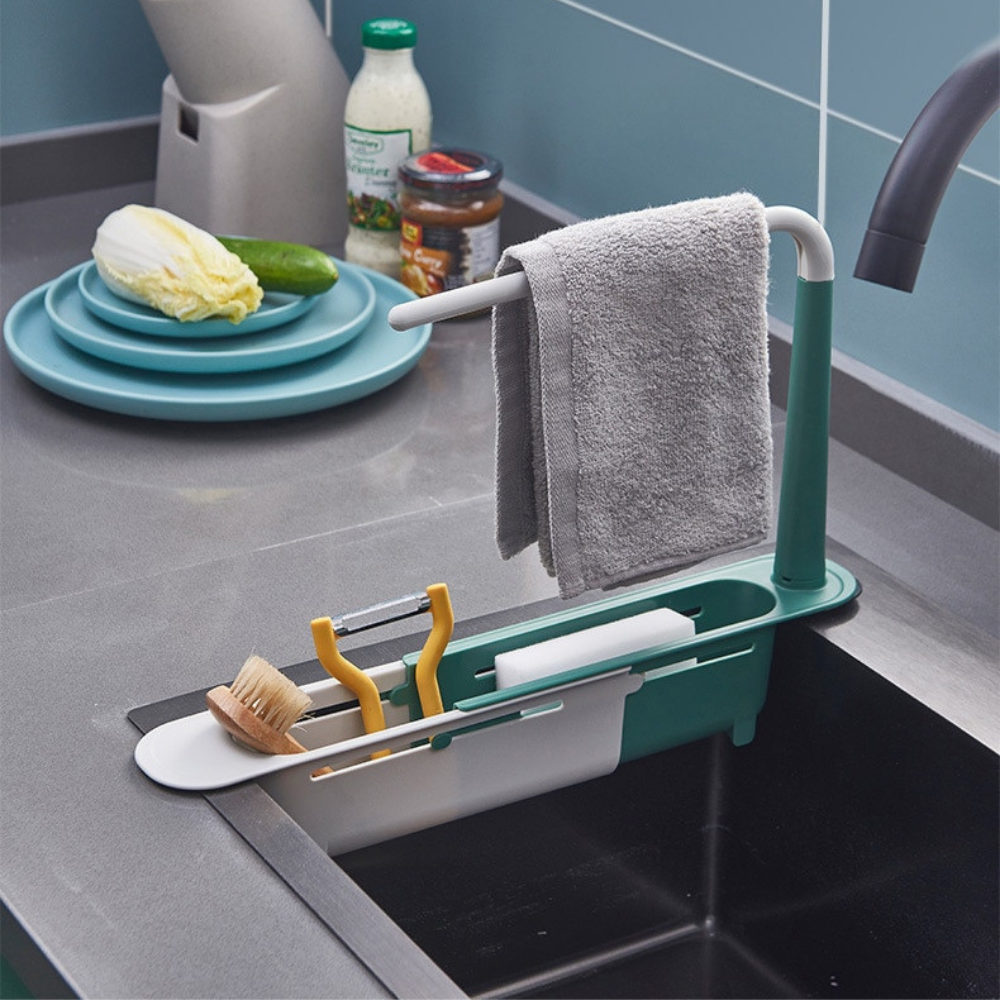 Telescopic Sink Rack™ | De handigste gootsteenrek