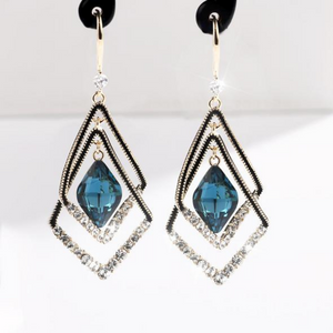 Sapphire Window Earrings™ | De mooiste edelsteen oorbellen