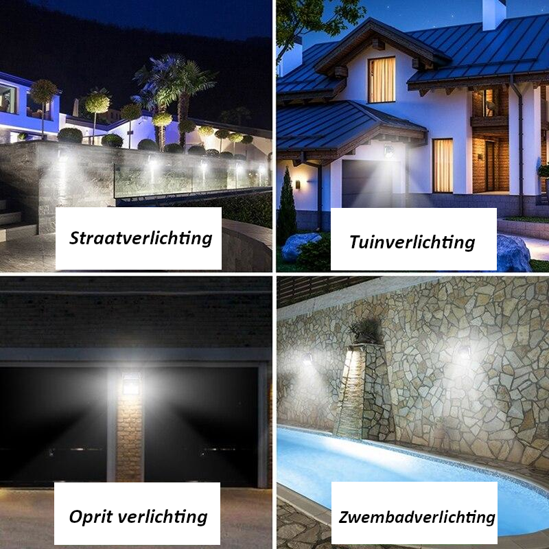 SmartLED Sensorlamp | De verlichting op zonne-energie!