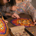 Animal Puzzle™ | Gedetailleerde houten dieren puzzel